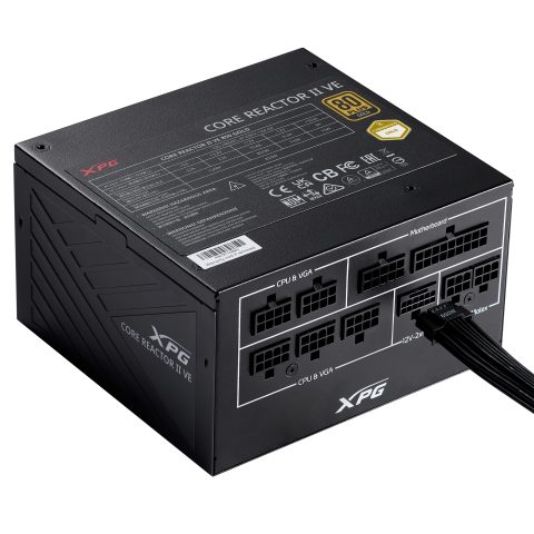 ADATA XPG COREREACTOR II VE 850W barošanas avotu vienība 24-pin ATX ATX Melns