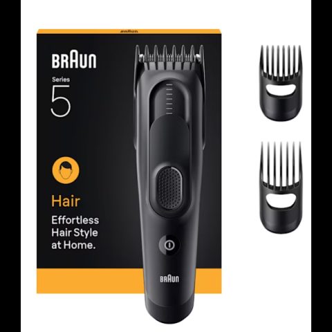 Braun HC5530 bārdas/matu trimmeris Melns 17 Niķeļa-metāla hidrīda (NiMH)