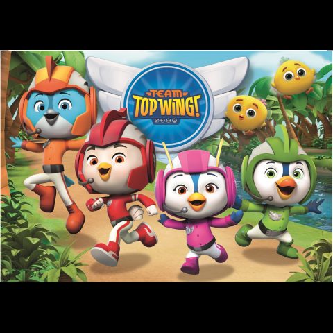 Clementoni Top Wing Puzle 104 pcs Komiksi