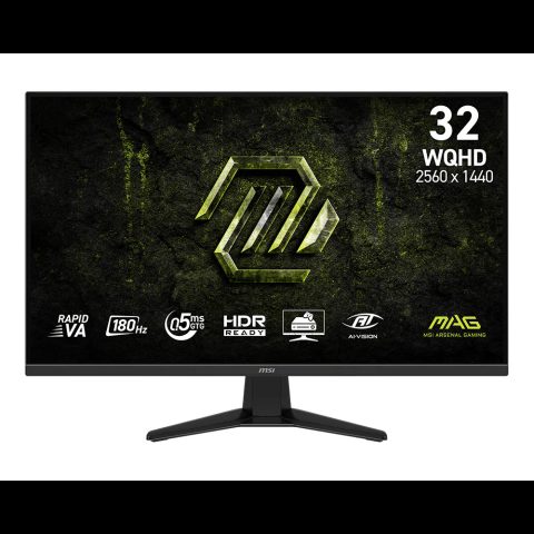MSI MAG 325QFDE E18V monitori 80 cm (31.5") 2560 x 1440 pikseļi Wide Quad HD…