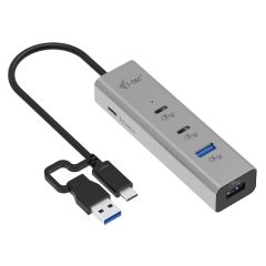 I-tec Metal CAHUBMETAL2A2CPD interfeisa centrmezgls USB 3.2 Gen 1 (3.1 Gen 1)…