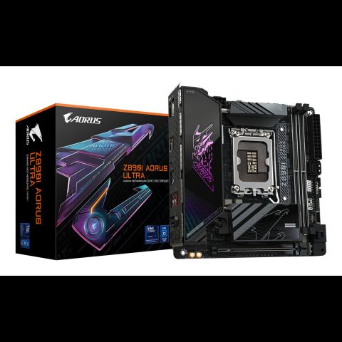 Gigabyte Z890I AORUS ULTRA mātes plate Intel Z890 LGA 1851 (Socket V1) mini ITX