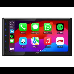 JVC KW-M695DBW автомобильный медиа-ресивер Черный Wi-Fi 200 W Bluetooth