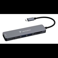 Verbatim 32158 interfeisa centrmezgls USB 3.2 Gen 1 (3.1 Gen 1) Type-C 5000 Mbit/…