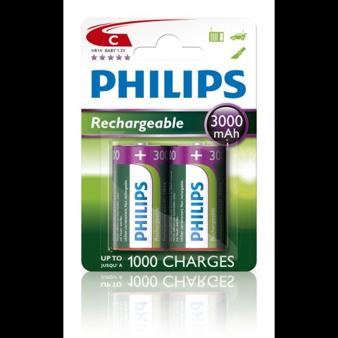Philips Rechargeables Baterija R14B2A300/10