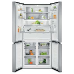 Electrolux ELT9VE52U0 side-by-side refrigerator Freestanding 522 L Stainless steel