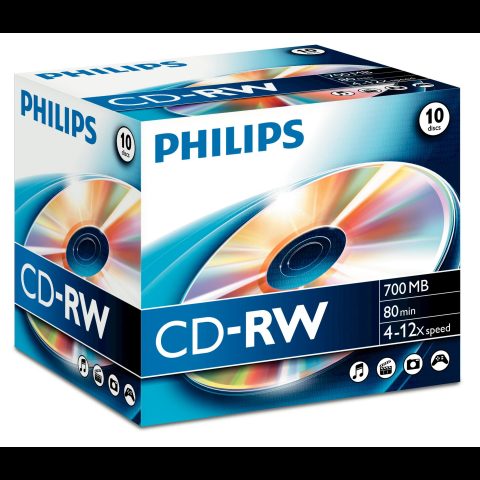Philips CW7D2NJ10/00 tukšs kompaktdisks CD-RW 700 MB