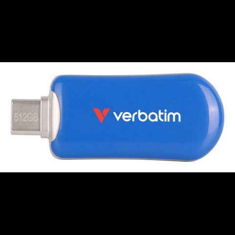 Verbatim 30235 USB zibatmiņa 512 GB USB Veids-C 3.2 Gen 1 (3.1 Gen 1) Zils