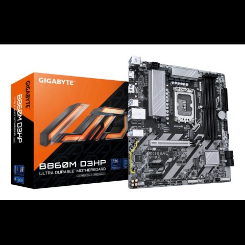 Gigabyte B860M D3HP mātes plate Intel B860 LGA 1851 (Socket V1) mikro ATX