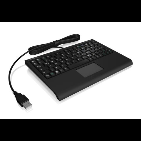 Icy Box KeySonic ACK-3410 (US) клавиатура Офисная USB Американский английский Че…