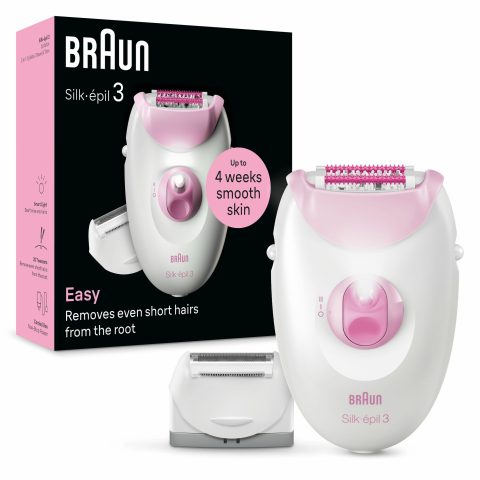 Braun Silk-épil 3 3-031 20 pincetes Rozā