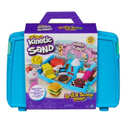 Spin Master Kinetic Sand Grill N Scoop Diner
