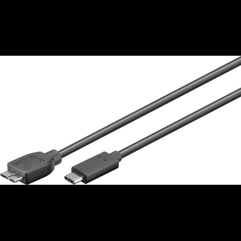 Goobay USB-C į micro-B 3.0 laidas