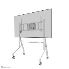 Neomounts FL50-575WH1 multivides statīvs un stends Balts Multivides ratiņi