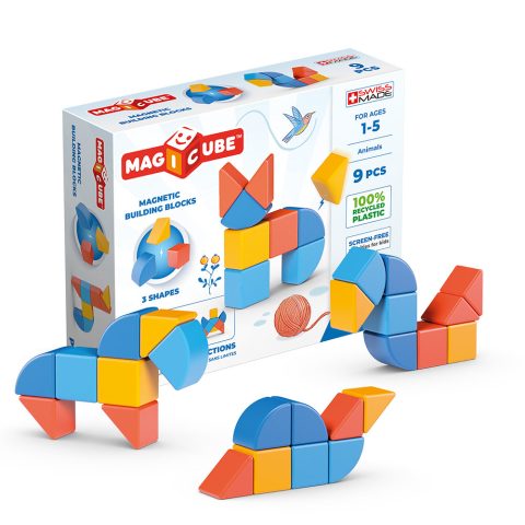 Geomag MagiCube Shapes Recycled Animals