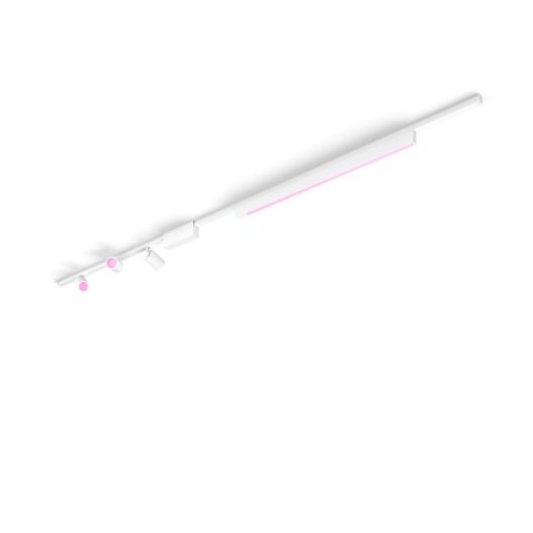 Philips Hue balta un krāsaina atmosfēras gaisma Perifo taisno griestu pamatnes k…