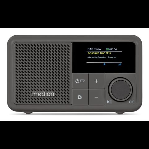Medion LIFE S66822 Tragbares Pārnesams Digitāls Pelēks