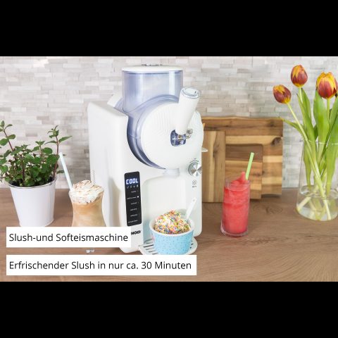 Unold 2in1-Slush und Softeismaschine Sofie 48950 2 L 150 W