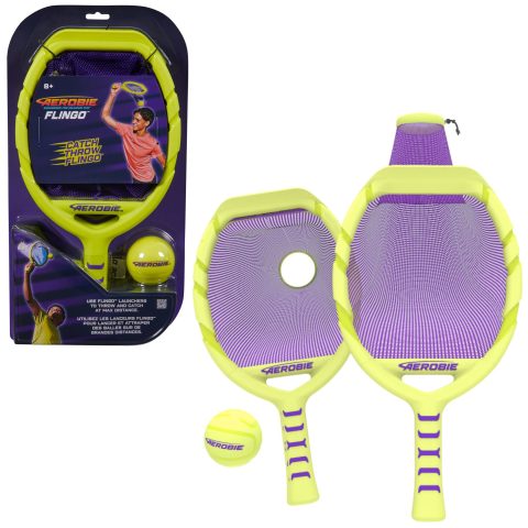 Spin Master Aerobie Flingo Catch & Throw Izlekšanas un ķeršanas spēles rotaļlieta