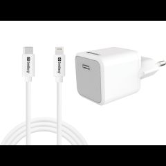 Sandberg USB-C AC 20W Charger EU + Lightning 1M