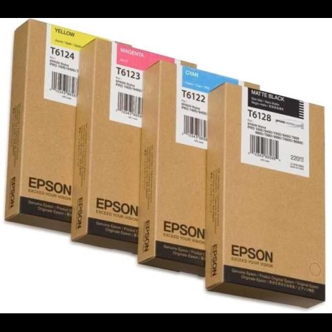 Epson Singlepack Matte Melns T61280N 220 ml