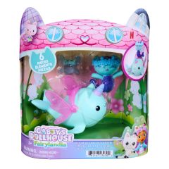 Gabby's Dollhouse DreamWorks Fairylandia MerCat & Kitty Narwhal Fairyflight Adventure Pack