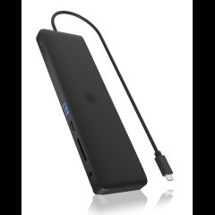 Icy Box IB-DK2116-C Док-разъём USB 3.2 Gen 2 (3.1 Gen 2) Type-C Черный