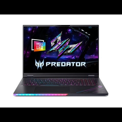 Acer Predator PH18-I71-93ZC Intel Core Ultra 9 290HX Plus Portatīvais dators…