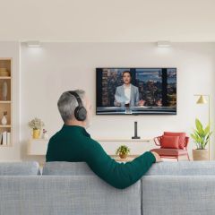 Hama 00221848 austiņas un brīvroku komplekts Vadu & Bezvadu Televīzija Blueto…