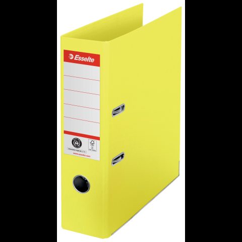 Leitz Esselte 627566 reģistra mape A4 Dzeltens
