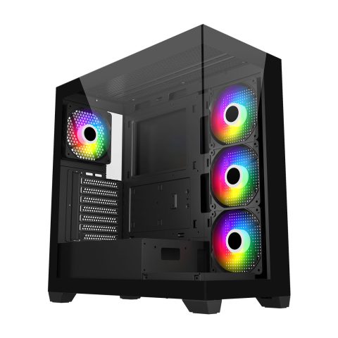 Fortron FSP M340-BA Midi Tower Melns