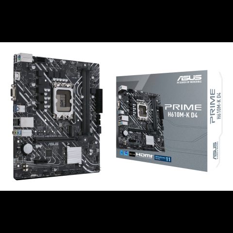 Asus PRIME H610M-K D4 Intel H610 LGA 1700 mikro ATX