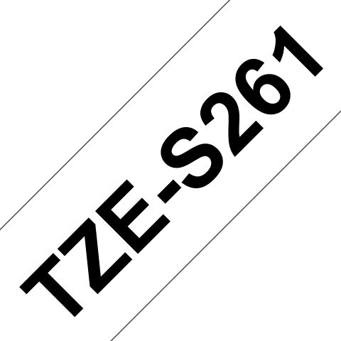 Brother TZE-S261 marķēšanas lenta TZ