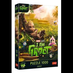 Trefl Premium Plus Quality Marvel Groot Puzle 1000 pcs Video spēle