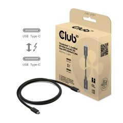 Club 3D CLUB3D Thunderbolt™ 5 Certified 8K240Hz Data 80/120 Gbps EPR 240 Watt Ca…