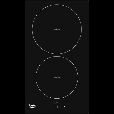 Beko HDMI 32400 DT Melns Iebūvēts 30 cm Zonas indukcijas plīts 2 zone(s)