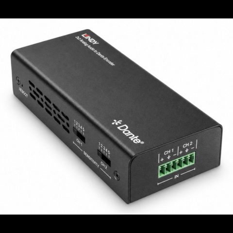Lindy 70622 audio pārveidotājs Melns
