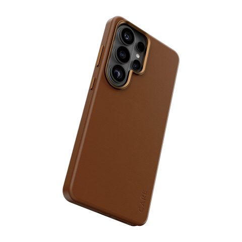 Panzer Glass PanzerGlass CARE™ by ® Solo Case Brown w. Qi Samsung Galaxy S26 Ultra mo…
