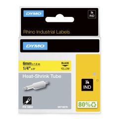 Dymo RhinoPRO Heat shrink tubes marķēšanas lenta D1
