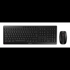 Cherry Stream Desktop tastatūra Pele iekļauta Birojs RF Bezvadu QWERTZ Vācu Mel…
