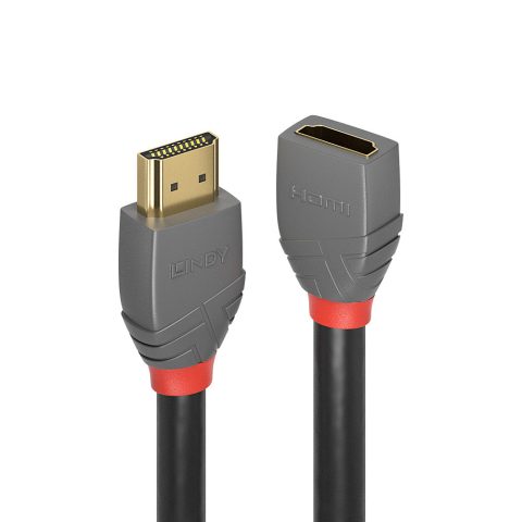 Lindy 36476 HDMI kabelis 1 m HDMI Type A (Standard) Melns