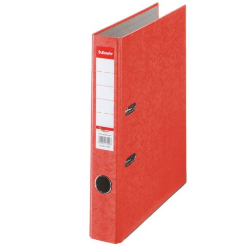 Esselte Cardboard binder Rainbow reģistra mape A4 Sarkans