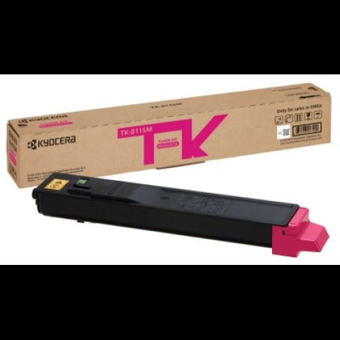 Kyocera TK-8115M tonera kārtridžs 1 pcs Oriģināls Fuksīns