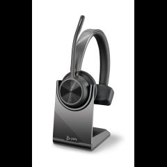 HP Poly Voyager 4310 USB-C galvas tālrunis + BT700 sargspraudnis + uzlād…