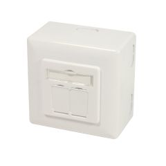 LogiLink NP0124 kontatkligzda 2 x RJ-45 Metālisks