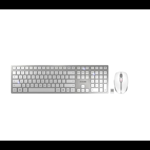 Cherry DW 9100 SLIM tastatūra Pele iekļauta Universāls RF bezvadu sakari + Blue…