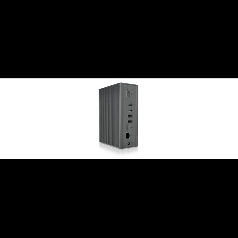 Icy Box IB-DK2262AC Проводная USB 3.2 Gen 1 (3.1 Gen 1) Type-C Антрацит