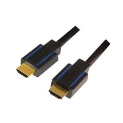 LogiLink CHB005 HDMI kabelis 3 m HDMI Type A (Standard) Melns