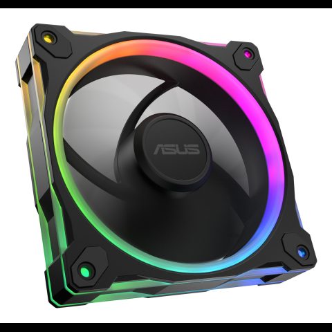 Asus Prime MR120 Fan ARGB Black Computer case 12 cm