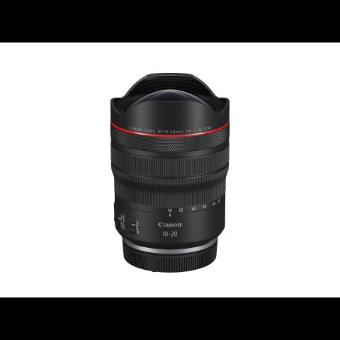 Canon RF 10-20mm F4 L IS STM MILC Plats tālummaiņas objektīvs Melns